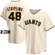 Ross Stripling Men's San Francisco Giants Cream Replica Home Jersey