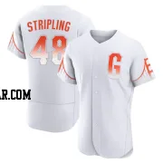 Ross Stripling Men's San Francisco Giants White Authentic 2021 City Connect Jersey