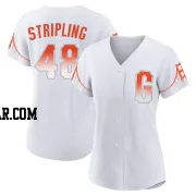 Ross Stripling Women's San Francisco Giants White Authentic 2021 City Connect Jersey