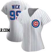 Rowan Wick Women's Chicago Cubs White Authentic Home Jersey