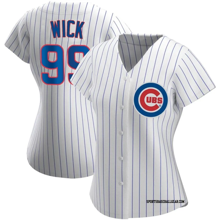 Rowan Wick Women's Chicago Cubs White Replica Home Jersey