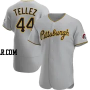 Rowdy Tellez Men's Pittsburgh Pirates Gray Authentic Road Jersey