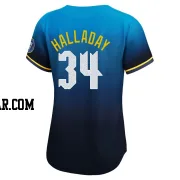 Roy Halladay Women's Philadelphia Phillies Blue Limited 2024 City Connect Jersey