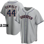 Roy Oswalt Men's Houston Astros Gray Replica Road Jersey