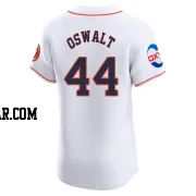 Roy Oswalt Men's Houston Astros White Elite Home Patch Jersey