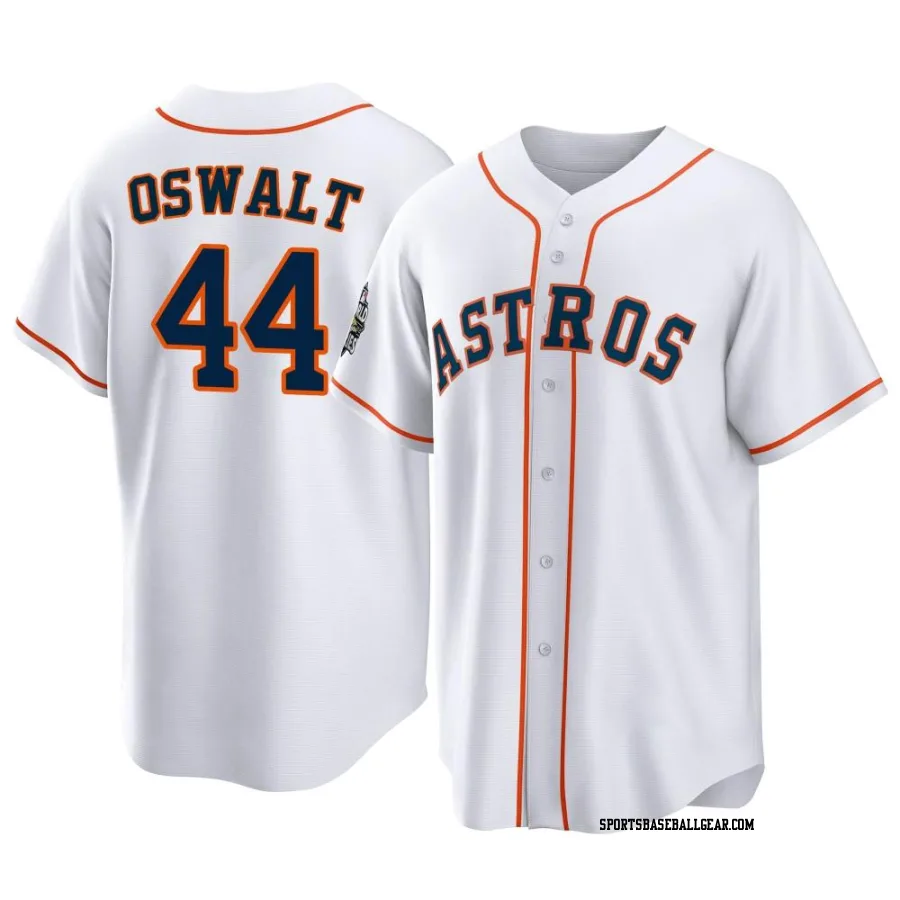 Roy Oswalt Men's Houston Astros White Replica 2022 World Series Home Jersey