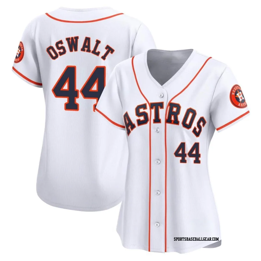 Roy Oswalt Women's Houston Astros White Limited Home Jersey