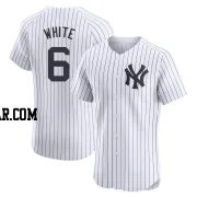 Roy White Men's New York Yankees White Elite Home Jersey