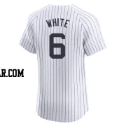 Roy White Men's New York Yankees White Elite Home Jersey