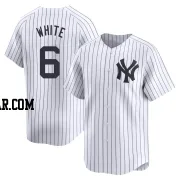 Roy White Men's New York Yankees White Limited Yankee Home Jersey