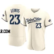 Royce Lewis Men's Minnesota Twins Cream Authentic Alternate 2023 Jersey