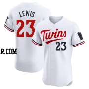 Royce Lewis Men's Minnesota Twins White Elite Home Jersey