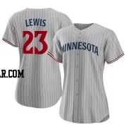 Royce Lewis Women's Minnesota Twins Gray Authentic Road Jersey