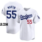 Russell Martin Men's Los Angeles Dodgers White Limited Home Jersey