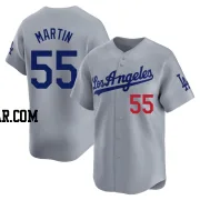 Russell Martin Youth Los Angeles Dodgers Gray Limited Away Jersey