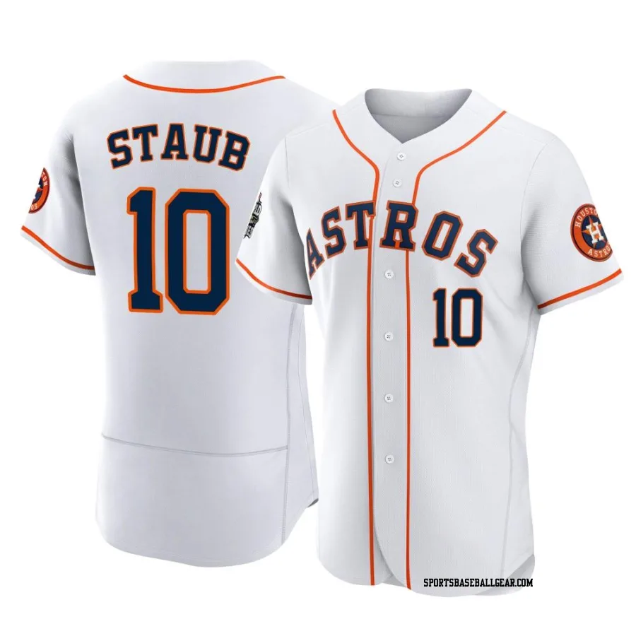 Rusty Staub Men's Houston Astros White Authentic 2022 World Series Home Jersey