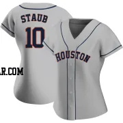 Rusty Staub Women's Houston Astros Gray Replica Road 2020 Jersey