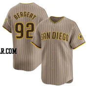 Ryan Bergert Men's San Diego Padres Limited Tan Alternate Jersey