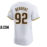 Ryan Bergert Men's San Diego Padres White Elite Home Jersey