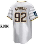 Ryan Bergert Men's San Diego Padres White Replica 2024 World Tour Seoul Series Home Jersey