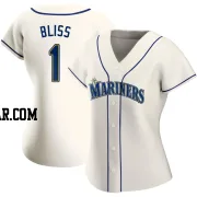 Ryan Bliss Women's Seattle Mariners Cream Authentic Alternate Jersey