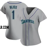 Ryan Bliss Women's Seattle Mariners Gray Replica Road Jersey