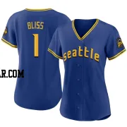 Ryan Bliss Women's Seattle Mariners Royal Authentic 2023 City Connect Jersey