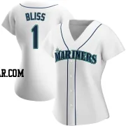 Ryan Bliss Women's Seattle Mariners White Authentic Home Jersey