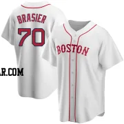 Ryan Brasier Men's Boston Red Sox White Replica Alternate Jersey