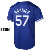 Ryan Brasier Youth Los Angeles Dodgers Royal Limited Alternate Jersey