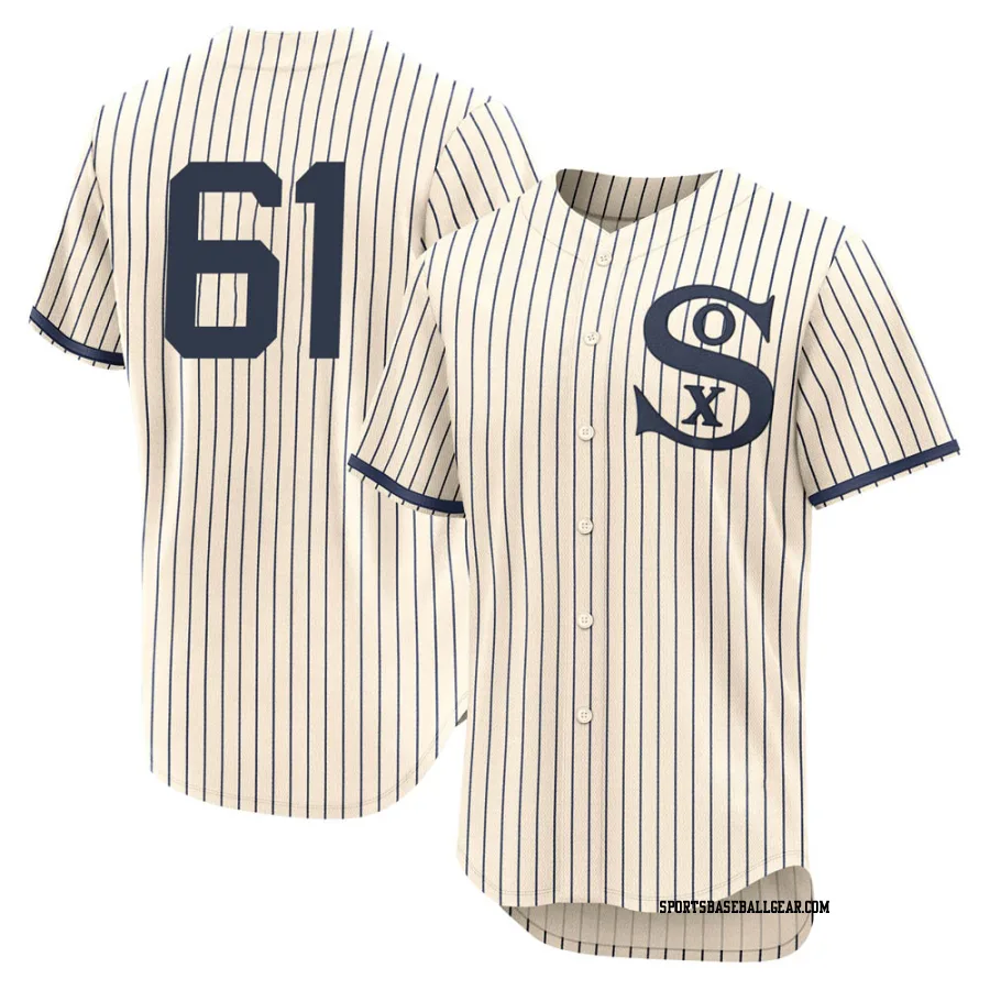 Ryan Burr Men's Chicago White Sox Cream Authentic 2021 Field of Dreams Jersey