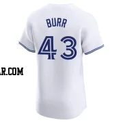 Ryan Burr Men's Toronto Blue Jays White Elite Home Jersey