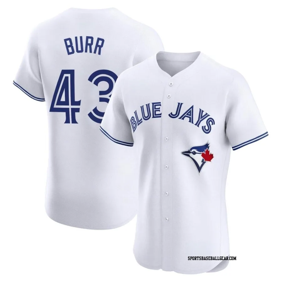 Ryan Burr Men's Toronto Blue Jays White Elite Home Jersey