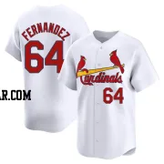 Ryan Fernandez Men's St. Louis Cardinals White Limited Home Jersey