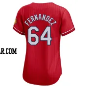 Ryan Fernandez Women's St. Louis Cardinals Red Limited 2024 City Connect Jersey