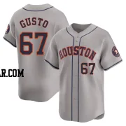 Ryan Gusto Men's Houston Astros Gray Limited Away Jersey