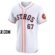 Ryan Gusto Men's Houston Astros White Elite Home Jersey