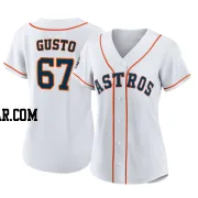 Ryan Gusto Women's Houston Astros White Authentic 2022 World Series Home Jersey