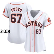 Ryan Gusto Women's Houston Astros White Limited Home Jersey