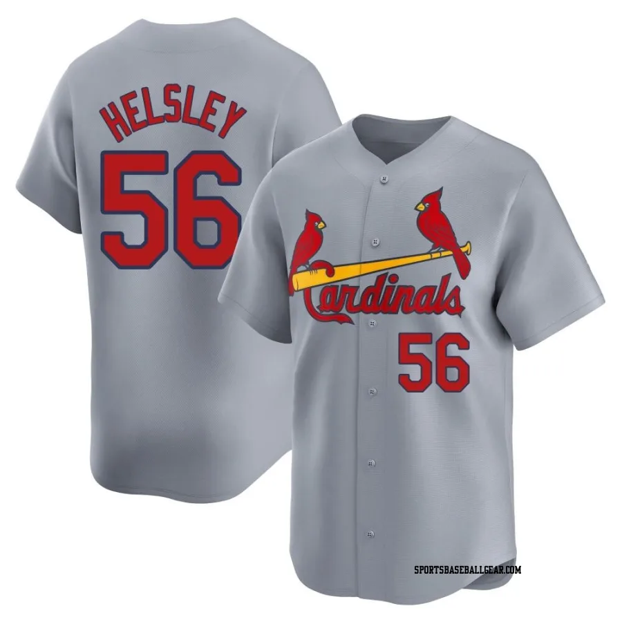 Ryan Helsley Men's St. Louis Cardinals Gray Limited Away Jersey