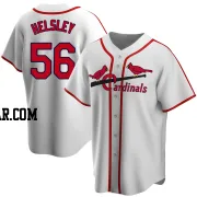 Ryan Helsley Men's St. Louis Cardinals White Home Cooperstown Collection Jersey