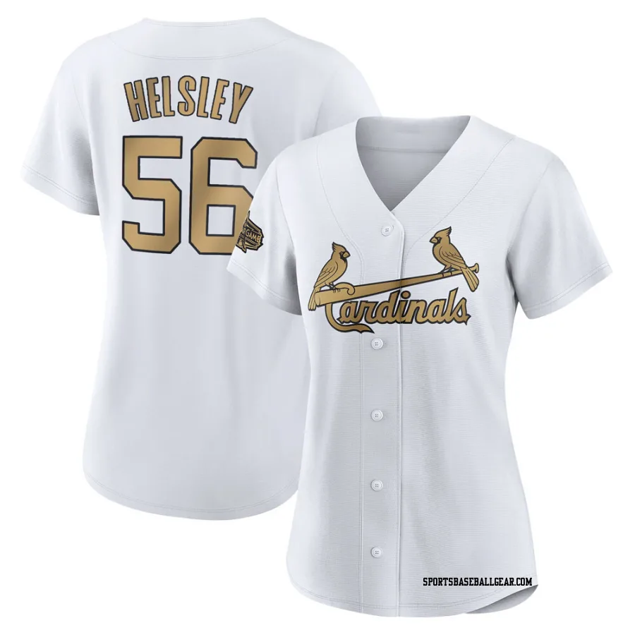 Ryan Helsley Women's St. Louis Cardinals White Game Authentic 2022 All-Star Jersey