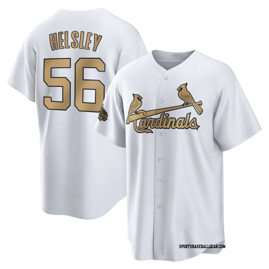 Ryan Helsley Youth St. Louis Cardinals White Game Replica 2022 All-Star Jersey