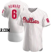 Ryan Howard Men's Philadelphia Phillies White Authentic Home Jersey