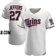 Ryan Jeffers Men's Minnesota Twins White Authentic Home Jersey