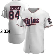 Ryan Jensen Men's Minnesota Twins White Authentic Home Jersey