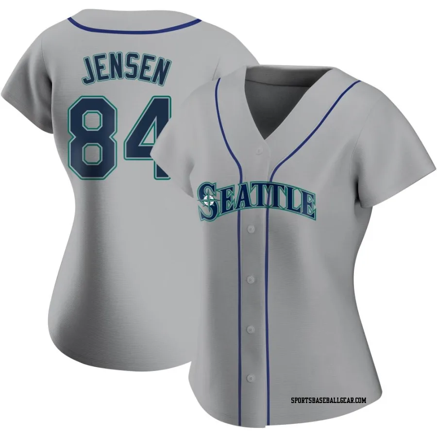 Ryan Jensen Women's Seattle Mariners Gray Authentic Road Jersey