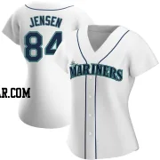 Ryan Jensen Women's Seattle Mariners White Authentic Home Jersey