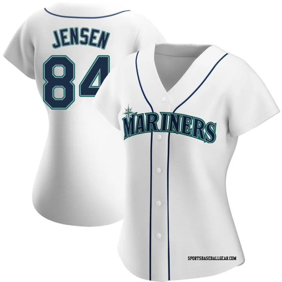 Ryan Jensen Women's Seattle Mariners White Authentic Home Jersey