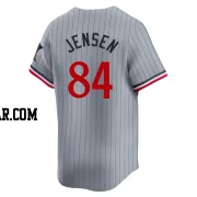 Ryan Jensen Youth Minnesota Twins Gray Limited Road Jersey